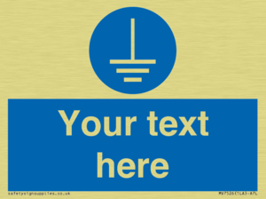 Custom Connect to Earth Sign